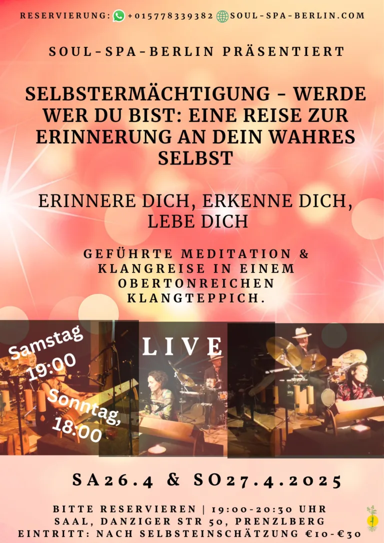 Traumreise Live Prenzlauer Berg Berlin April 2025